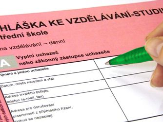 Přijímací řízení na SŠ