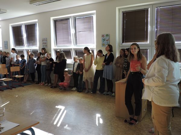 Inaugurace členů Žákovského parlamentu