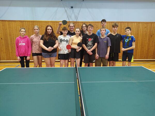 Vánoční turnaj ve stolním tenisu