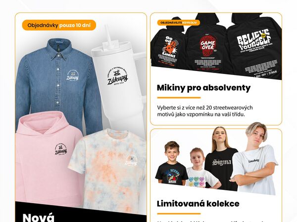 Školní e-shop spuštěn