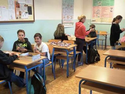 Příprava na školní jarmark
