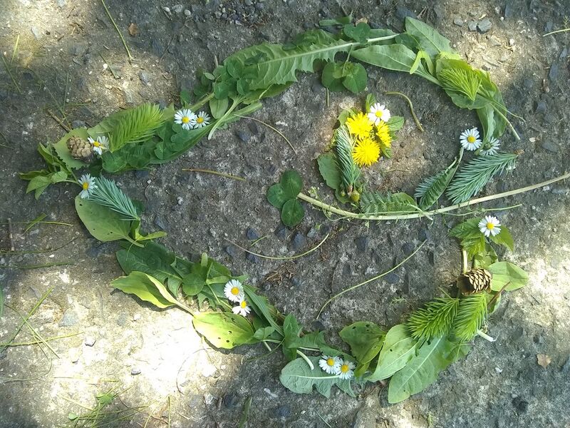 Výtvarná výchova - Land Art 