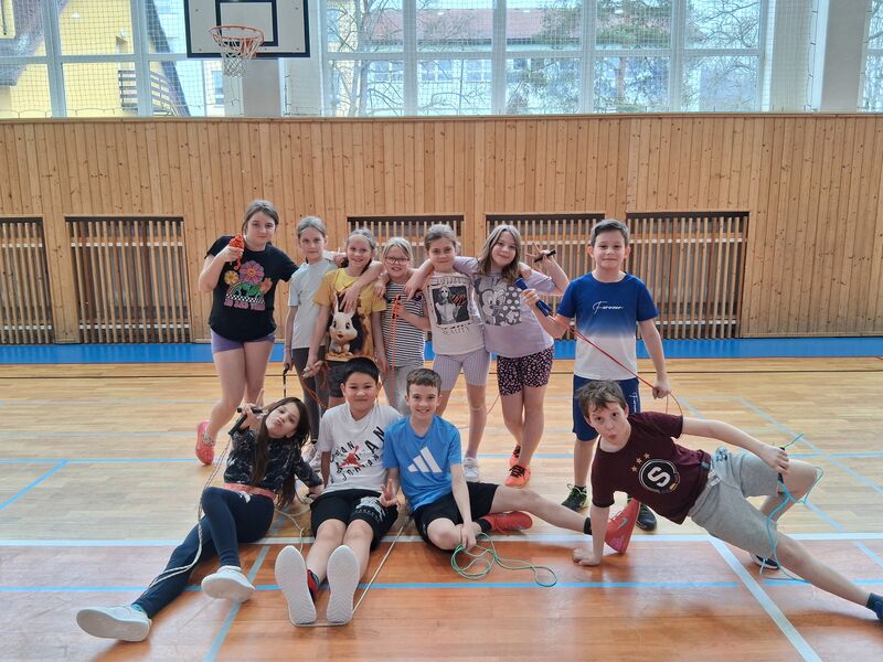 Skok přes švihadlo - Šikula cup