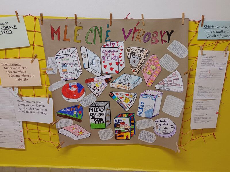 Projekt: Mléko a mléčné výrobky