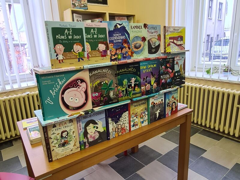 Beseda se spisovatelkou Michaelou Fišarovou