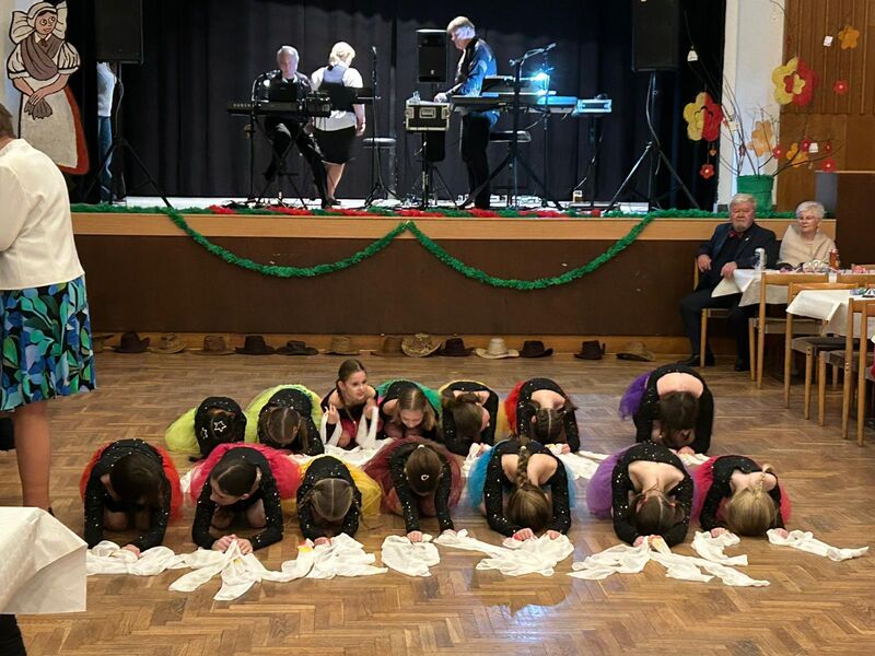 Vystoupení na baráčnickém plese