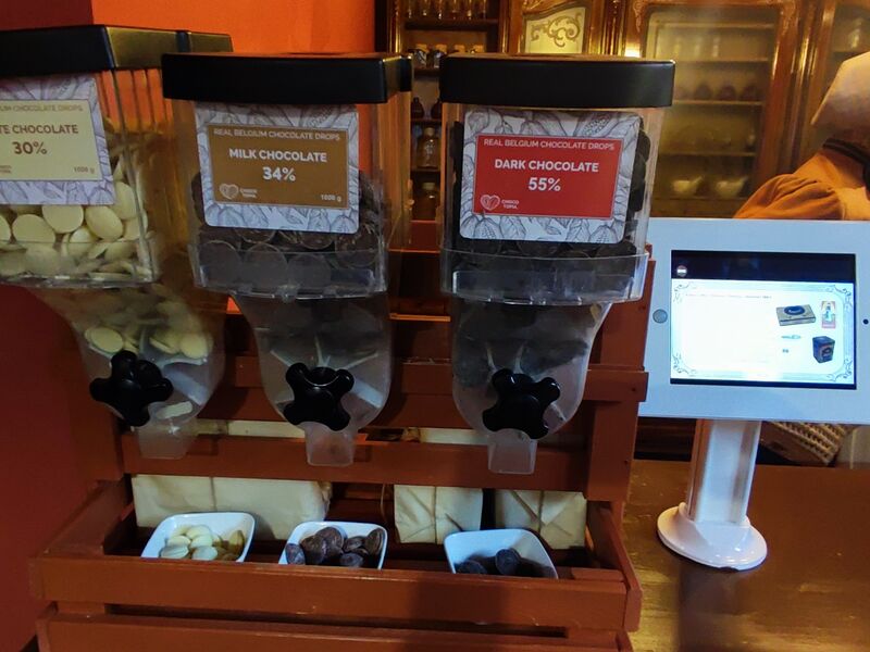 Návštěva čokoládovny Chocotopia